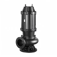 Bomba d'aigües residuals submergible que no obstrueix
