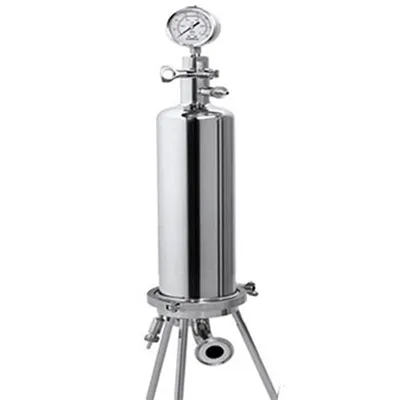 Filtre de cartutxos múltiples d'acer inoxidable